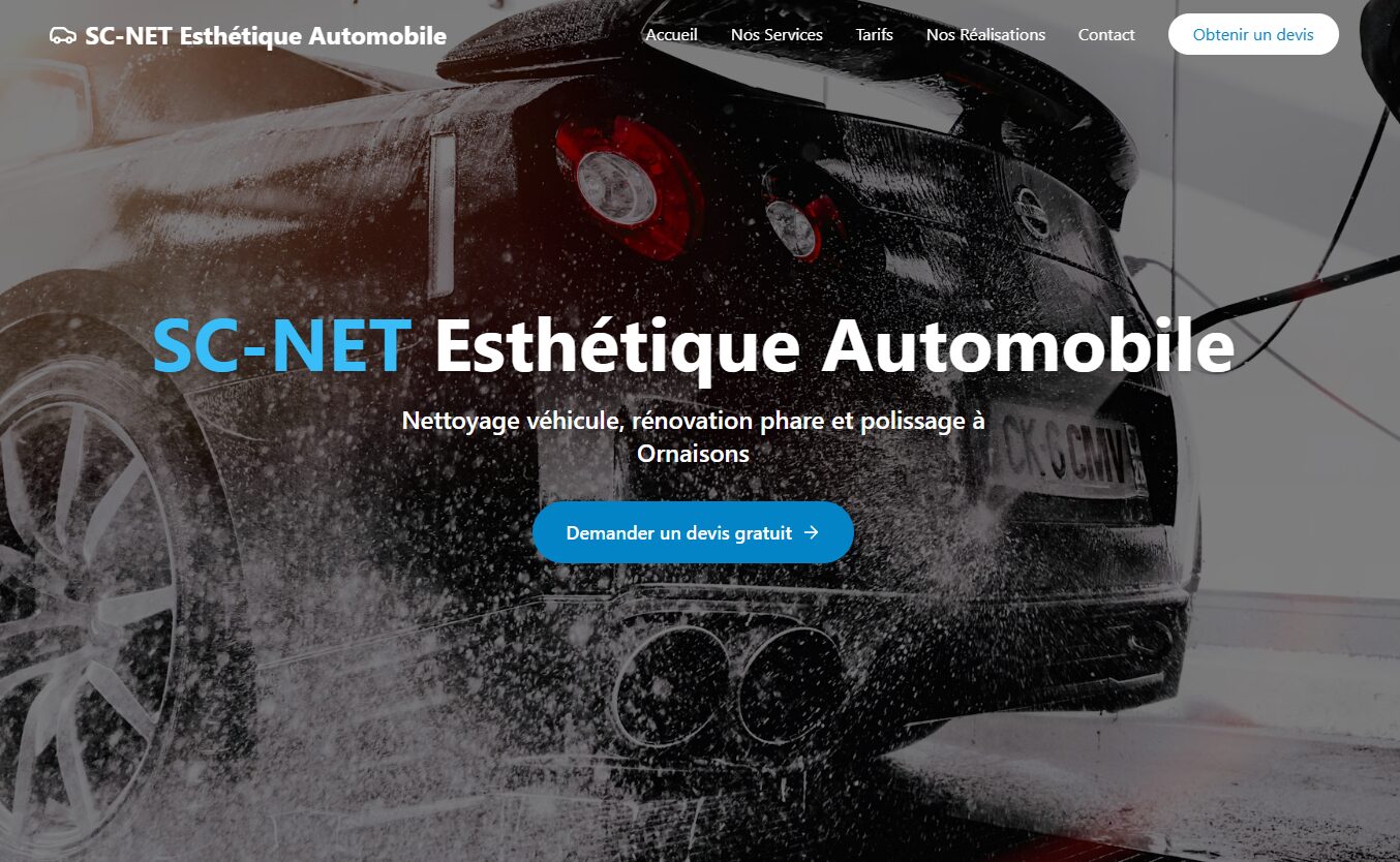SC-NET Esthétique Automobile