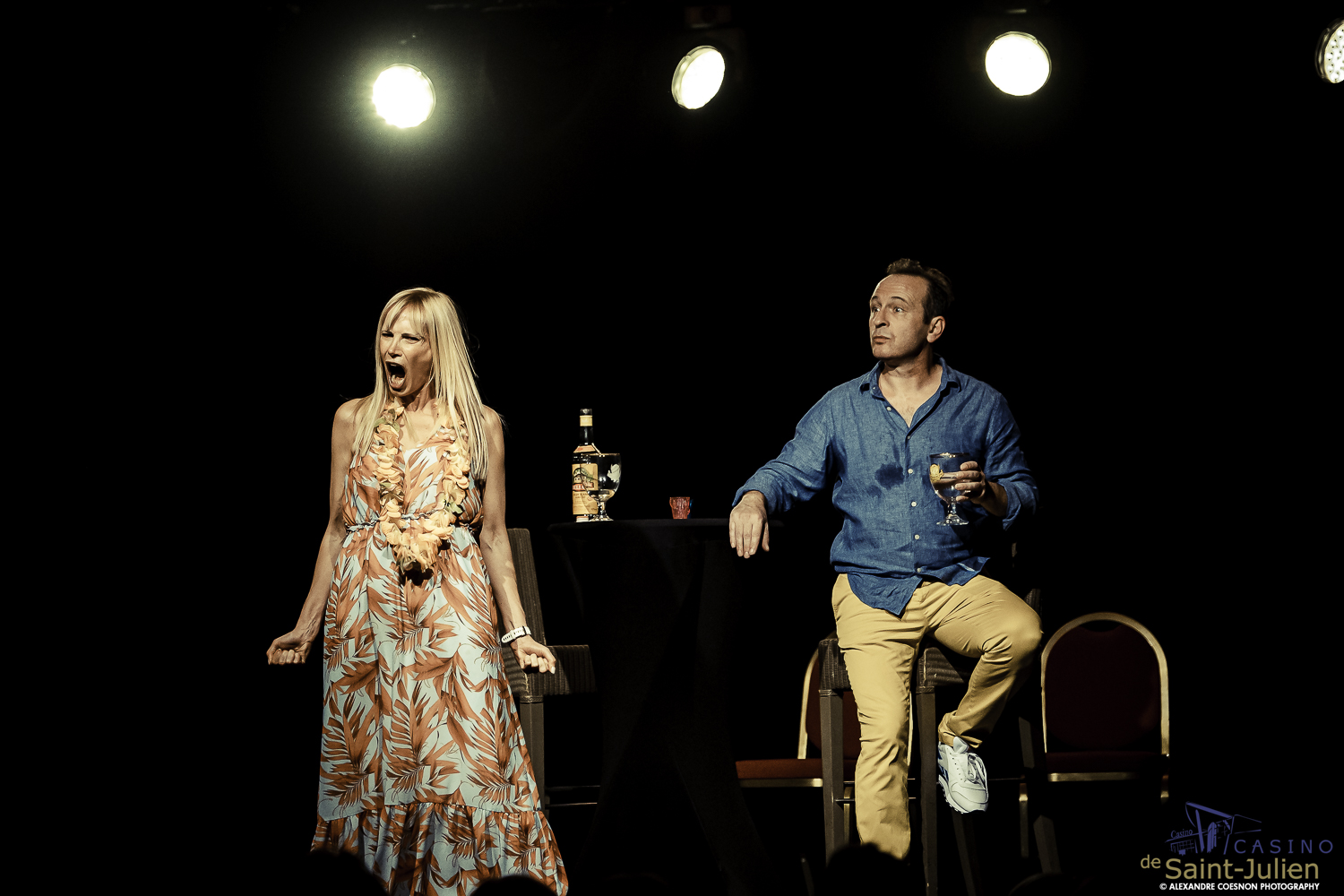 On ne divorce plus - photo de spectacle sur scène