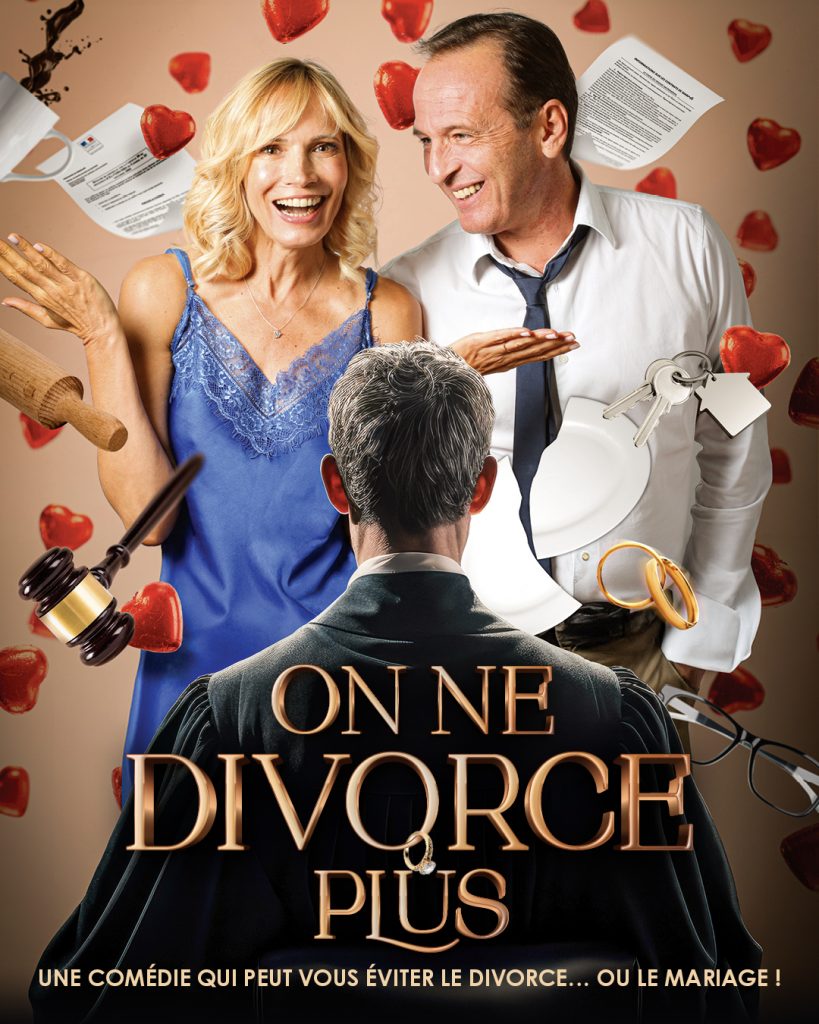 On ne divorce plus - affiche du spectacle de couple