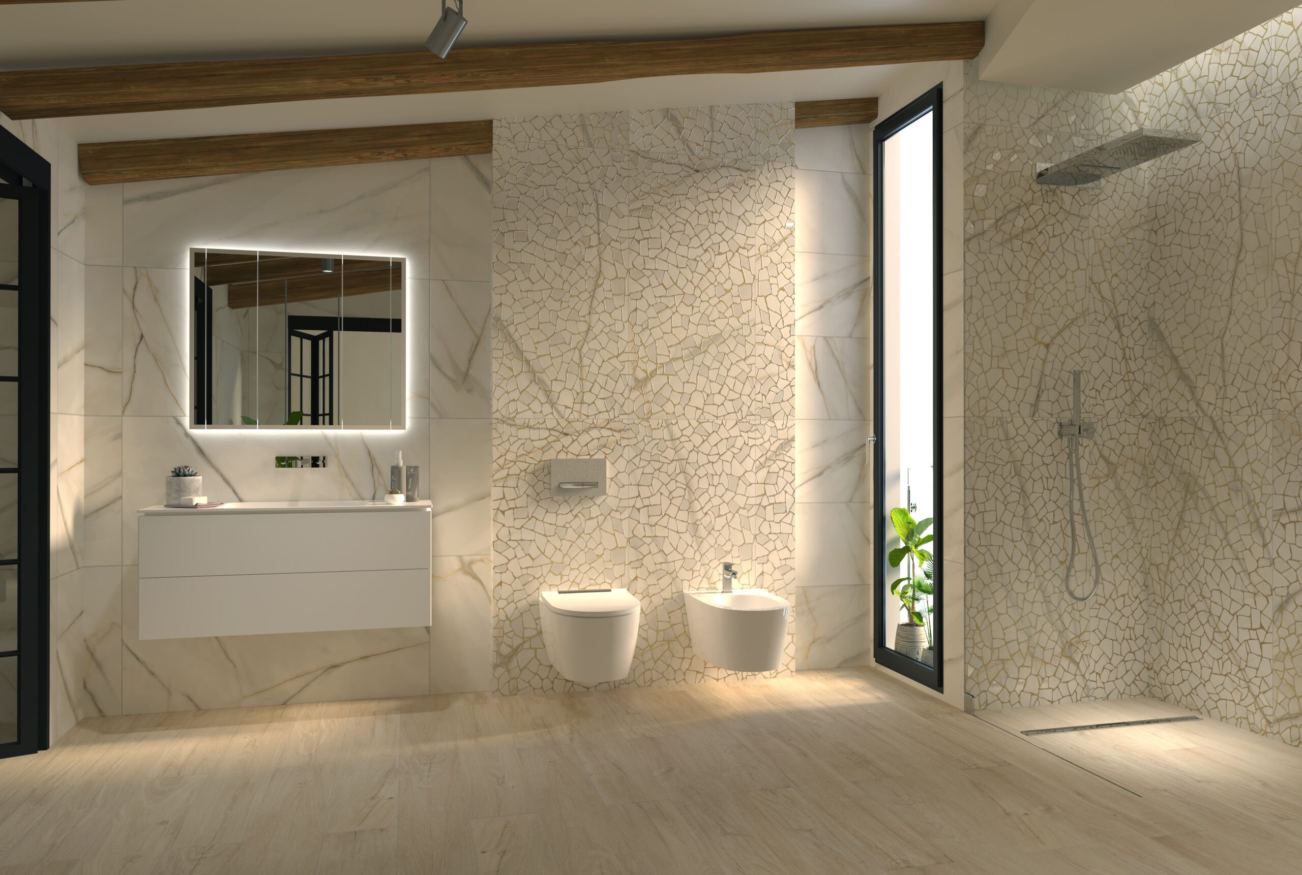 Décor de carrelage motif choisi pour un projet à Béthune